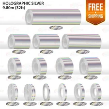 CHROME RAINBOW PIN STRIPE Car Model Streamline Adhesive TAPE Decal Vinyl Sticker