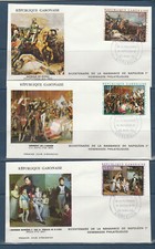 Gabon   enveloppe    1er jour  bicentenaire  naissance de Napoléon 1er    1969