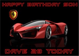Happy birthday ferrari