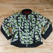 Choko Jacket Men L Weather Tec Hellrazer Powersports Snowmobile AOP Rare Print