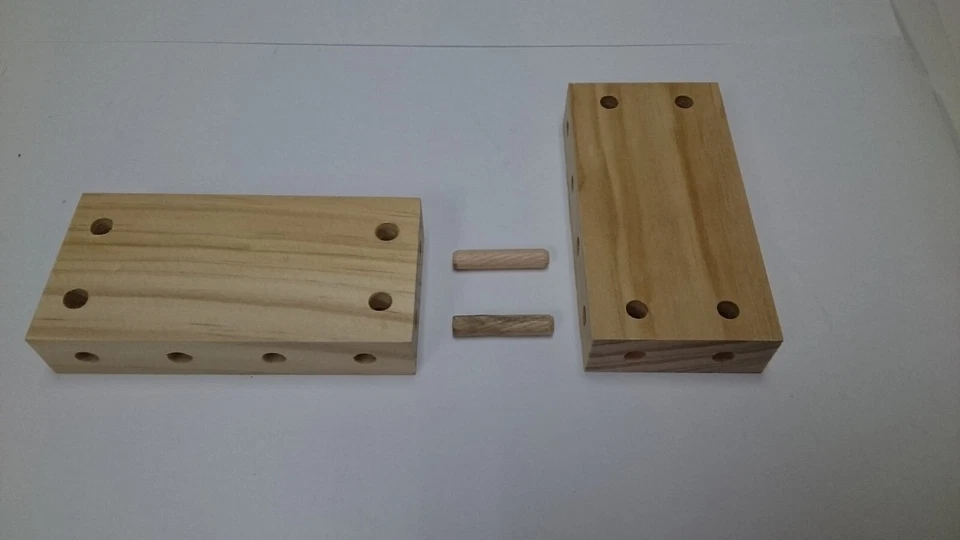 Wooden Building Blocks Set for Kids Stacker Construction Creativity Toys 6+ NEW - Image 4 of 4