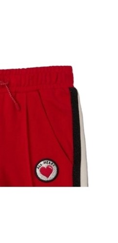 365 Kids Red Wide Leg Track Pants - Picture 3 of 7