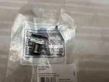 Hickory Hardware P3708-CASN Midway 1" Chic Acrylic Clear Button Cabinet Knob