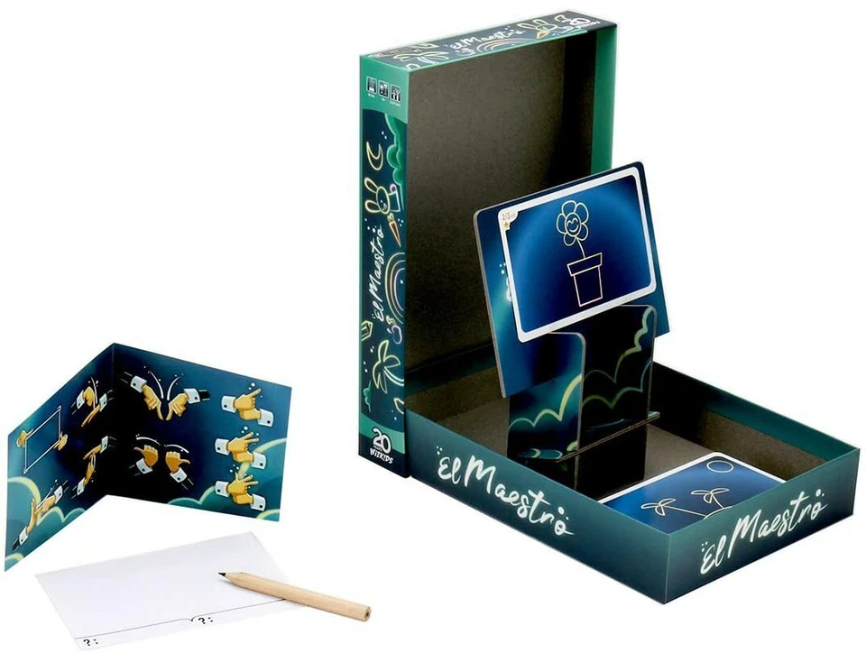 El Maestro Air Drawing Game WizKids Games WZK 87518 Family Art Party Charades - Image 4 of 4