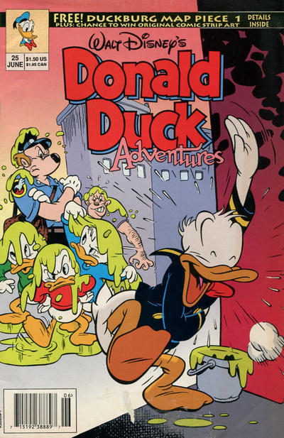 Donald Duck Adventures (Disney) #25 (Newsstand) VG; Disney | low grade comic - w