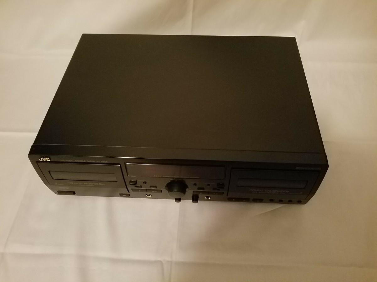 JVC Dual Cassette Deck TD-W354BK | eBay