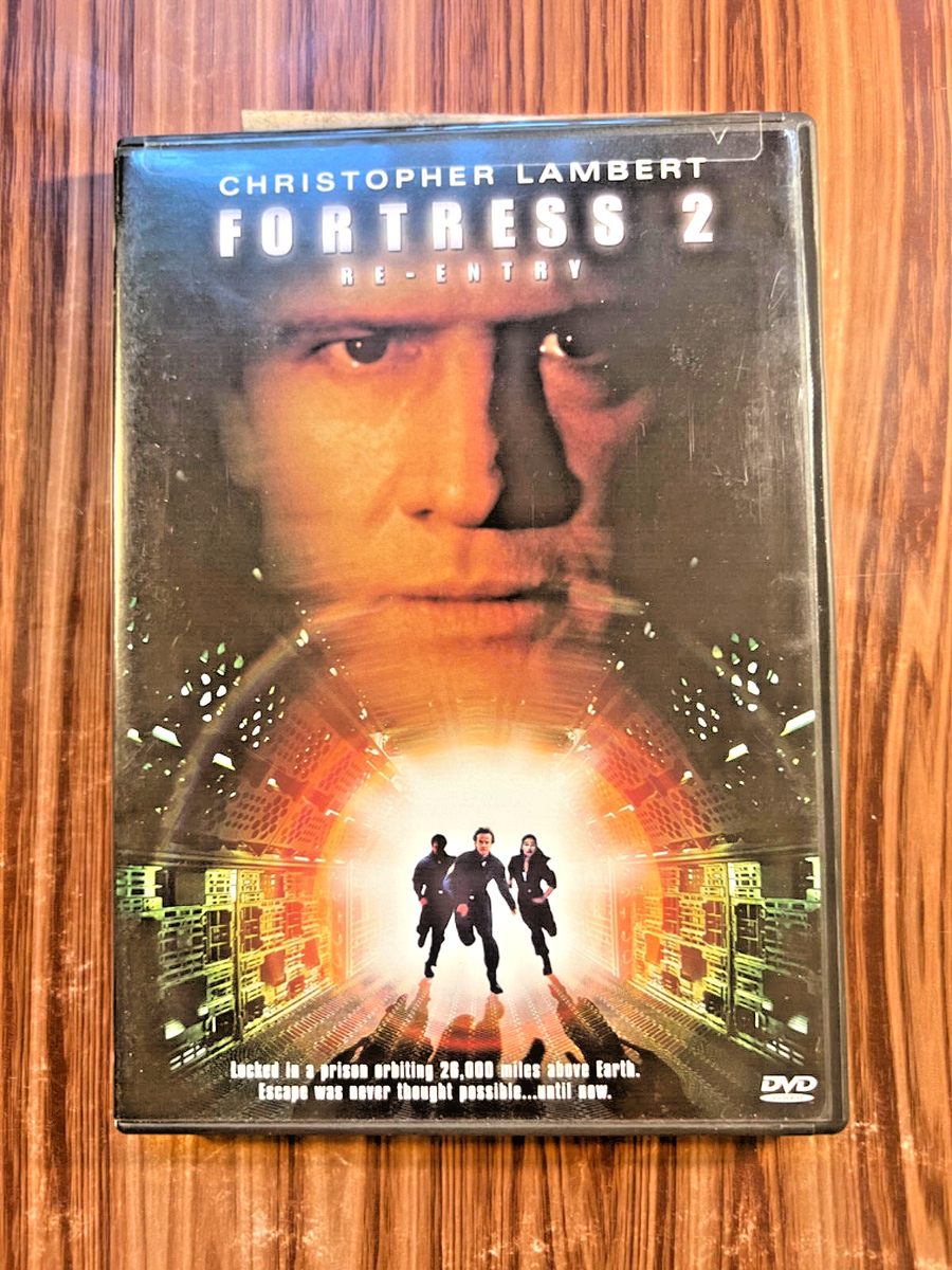 【廃盤】Who's film from a novel CD Fortress 2 Re-Entry DVD Movie 1999 Christopher Lambert Garson Sci