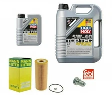 LIQUI MOLY Engine Oil Change Kit For VW Jetta 1.9L Diesel BEW ALH Engines