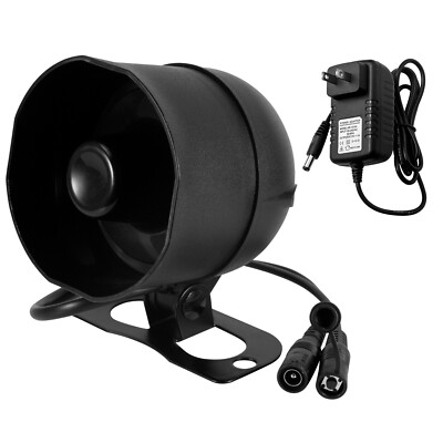 Siren Home Security Tuya Smart WiFi 120dB Loudly Speaker Alarm System Burglar US