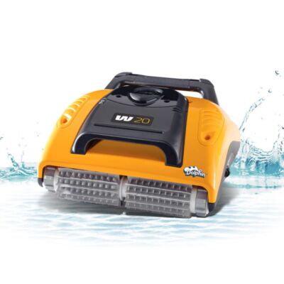 DOLPHIN W20 Commercial Robotic Pool [Vacuum] Cleaner with Caddy - Engineered for
