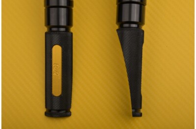 Fußrastenanlage vorne Fahrer schwarz-gold für Ducati Scrambler Cafe Racer 2019-20