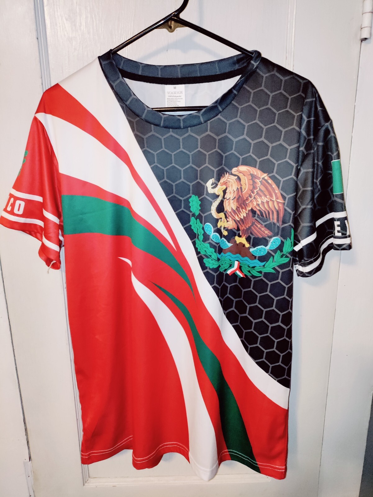 Seleccion Mexica Adult Soccer Jersey futbol T-shirt Mexico Size Medium