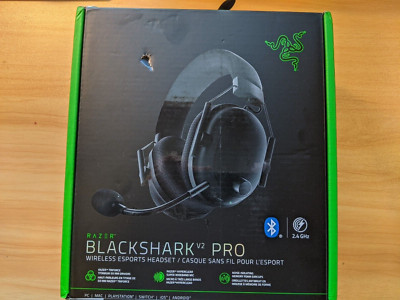 Razer BlackShark V2 Pro Wireless Over-Ear Gaming Headset - Black - 2023 -No Mic