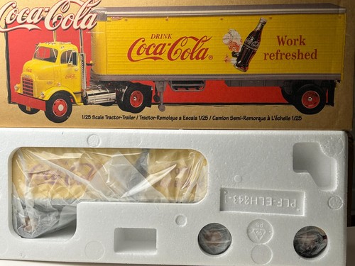 Ertl 1/25 Scale Diecast 1954 GMC Coca Cola Semi with Great Dane Trailer with Box - Picture 19 of 21