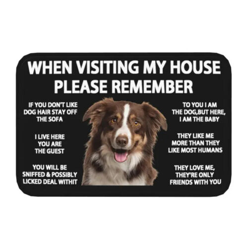 Staffordshire Bull Terrier Doormat Kitchen Bath Mat Bedroom Balcony Floor Door - Picture 26 of 37