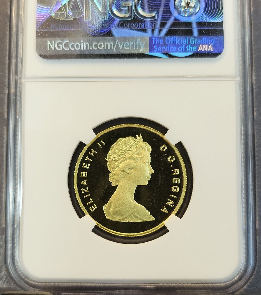 1983 CANADA GOLD 100 DOLLARS G$100 GILBERTS LANDING NGC PF 69
