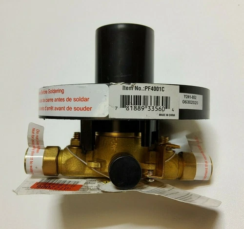 New PROFLO PF4001PLS Pressure Balanced PEX Ceramic Tub and Shower Valve - Picture 2 of 9