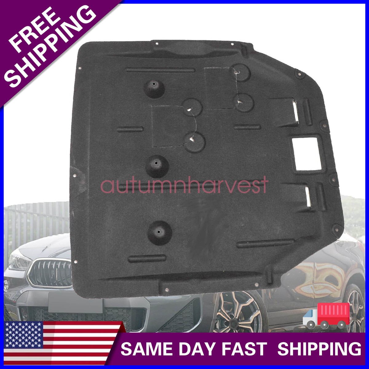 Engine Splash Shields Front For BMW X1 X2 f48 f39 2018-2022