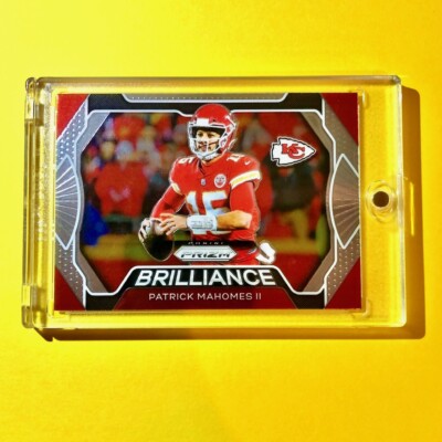 Patrick Mahomes PANINI PRIZM HOT BRILLIANCE INSERT CHIEFS CARD 2019 #B-PM - Mint