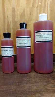 SALMON OIL 100%  PURE UNCUT TRAPPING RACCOON MINK OTTER COYOTE LURE INGREDENTS