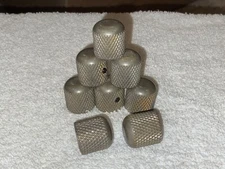 Relic Nickel Dome Knobs Replacement Early 1950's Fender Telecaster USA