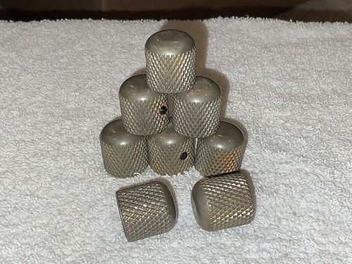 Relic Nickel Dome Knobs Replacement Early 1950's Fender Telecaster USA