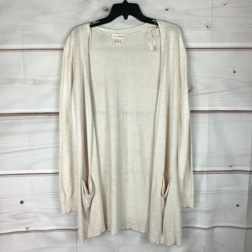 Medium Beige Cardigan Sweater | eBay