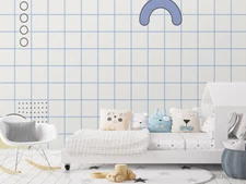 3D Checker Geometric Wallpaper Wall Mural Removable Self-adhesive Sticker1297