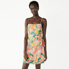 Nine West NWT Women's  Side-Tie Faux Wrap Mini Dress Size XXL