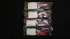 LOT OF 4 GENERIC SATA CABLES .5 METER 1.6 Ft in RED