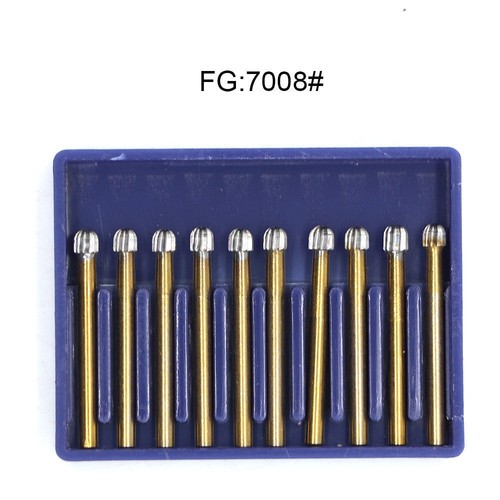 10 Pcs Dental Carbide Steel Trimming Finishing Burs Tungsten Bur FG Handpiece - Afbeelding 137 van 193