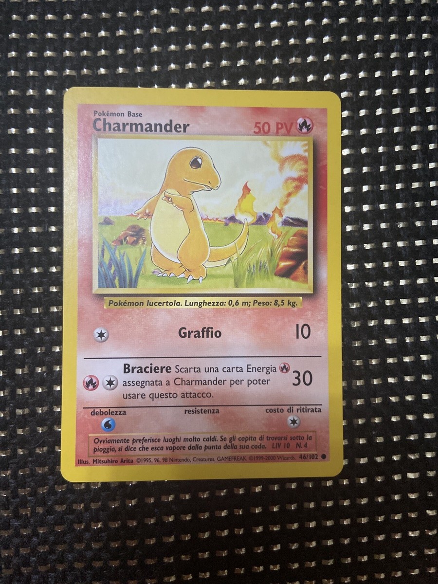 046/102 Charmander Comune Prima Edizione (ITA) - Set Base | ZAFFIRO GAMES S.R.L