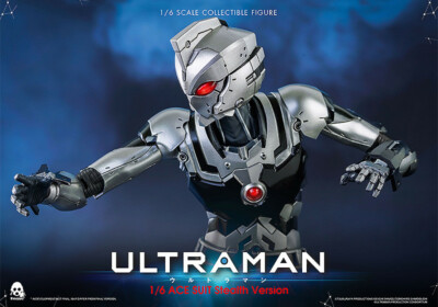 ULTRAMAN ACE SUIT Stealth Black Color Limited ver. threezero