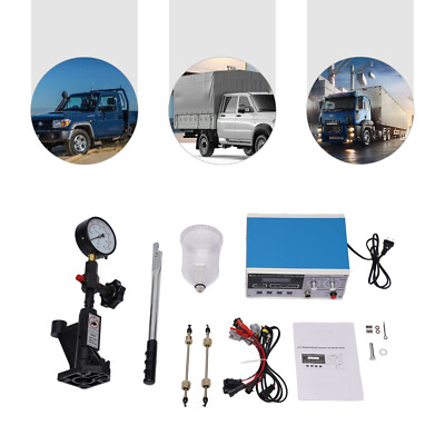 #ad CR C Common Rail Injector Tester S60H Diesel Injector Nozzle Pop Pressure Tester $150.44