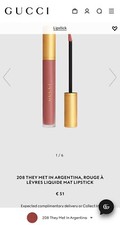 GUCCI Beauty Lipgloss Lippenstift Rouge A Lev...