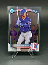 2025 Bowman Chrome Prospects PAULINO SANTANA- Texas RANGERS #BCP-72