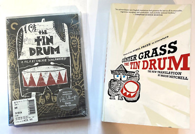 The Tin Drum (2 DVDs, Criterion Collection 2013) NEW   & pb (Mariner Books 2010)