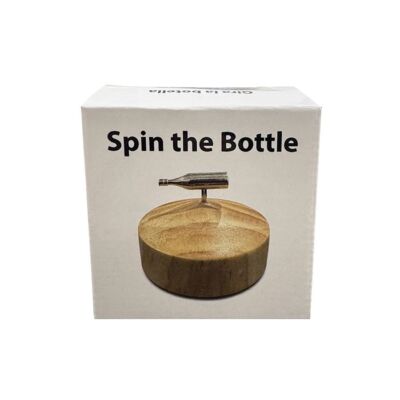 Spin The Bottle Silver/Wood
