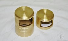 1958-60 LINCOLN MERCURY T-BIRD EDSEL 1-1/2" BRASS ENGINE WATER DIVERTERS PAIR