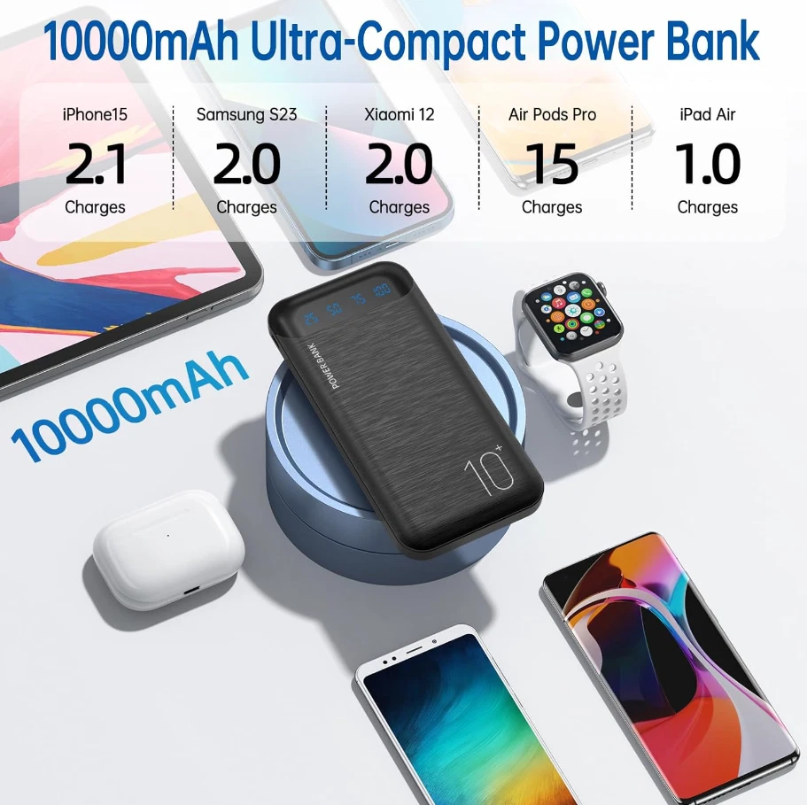 Power Bank for Heated Vest Jacket Scarf Pants USB Battery Pack Portable Charger*