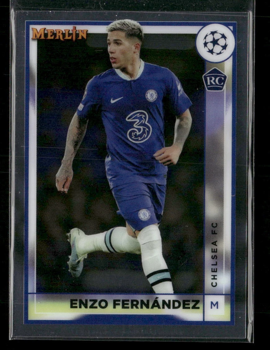 2022-23 Topps Merlin UEFA Club Competitions Enzo Fernandez #147