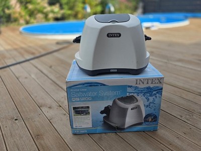 Intex Krystal Clear QS1200 Chlorgenerator Salzwassersystem für Schwimmbäder