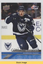 2024-25 Upper Deck CHL Blue Olivier Dubois #240 READ 0ip6