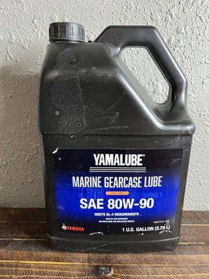Yamalube Marine Gearcase Lube SAE 80W-90 Outboard Gear Oil 1 Gallon ACC-GEARL-UB