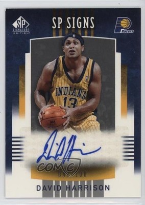 2004 SP Signature Edition Signs 40/100 David Harrison #SPS-DA Rookie Auto RC nd3