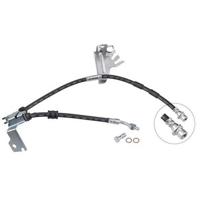 Bremsschlauch 650 mm M10x1.0 10.0 mm A.B.S. für u.a. LAND ROVER IV