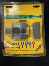 YALE P85KCDMG (40mm) MANUAL DEADLOCKING FRONT DOOR LOCK CASE ONLY