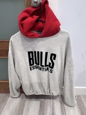 Fear of God Essentials NBA Team Hoodie Chicago Bulls, XS