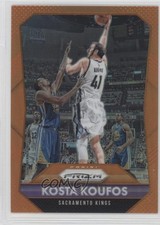 2015-16 Panini Prizm Orange Prizm 8/65 Kosta Koufos #97 3l4