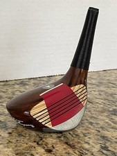 Stan Thompson Ginty Wood Golf Club Head. Could Be a Nice Paperweight